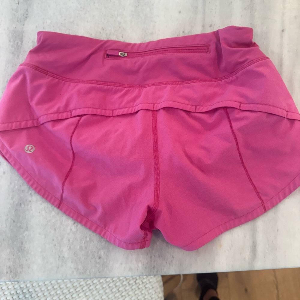 lululemon athletica Women's Bright Pink Athletic Shorts